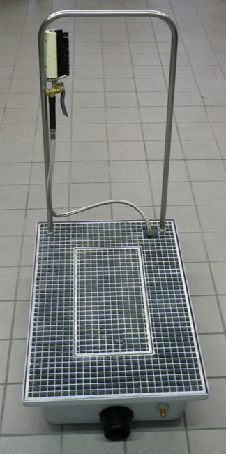 Stiefelwaschanlage Einbauversion – Bild 4