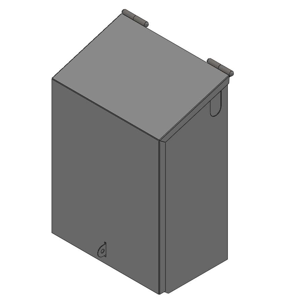 Abschliessbarer Kanisterhalter 2 x 5 L – Bild 5